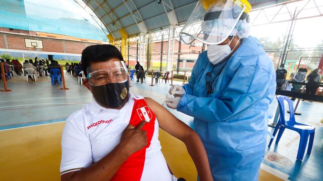 Más de siete millones 624 mil ciudadanos fueron inmunizados contra el coronavirus en Perú
