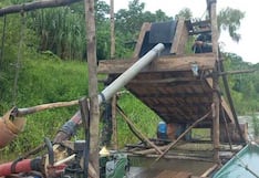 Incautan equipos para minería ilegal valorizados en seis millones de soles en Madre de Dios (FOTOS)
