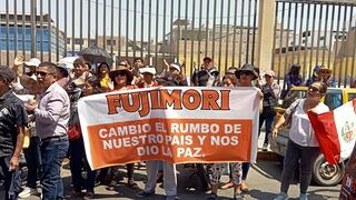 Ica: libertad del expresidente de la República, Alberto Fujimori, se conocerá hoy