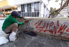 Piura: Realizan grafitis en el centro cívico que afectan el patrimonio cultural