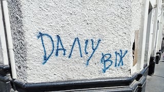 Tres denuncias por pintas en el Centro Histórico de Arequipa en lo que va del año