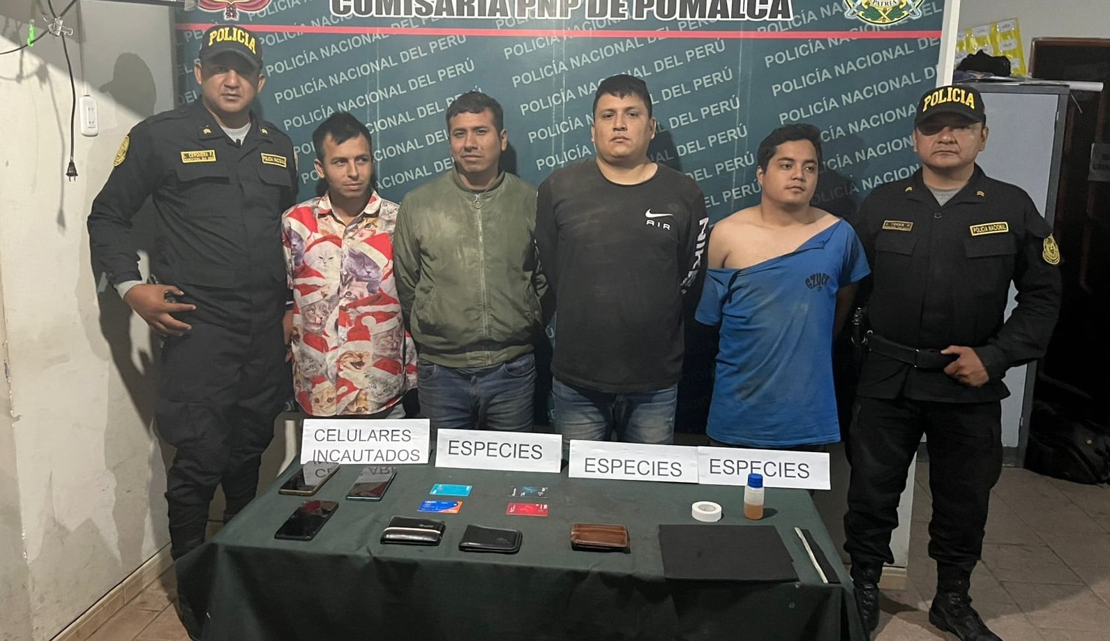 Banda criminal Los Presunto Regleteros de Amazonas.