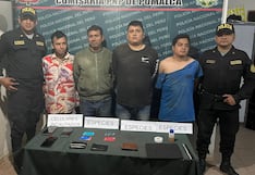 Chiclayo: Policía captura a 14 presuntos delincuentes por hurto, extorsión y abigeato