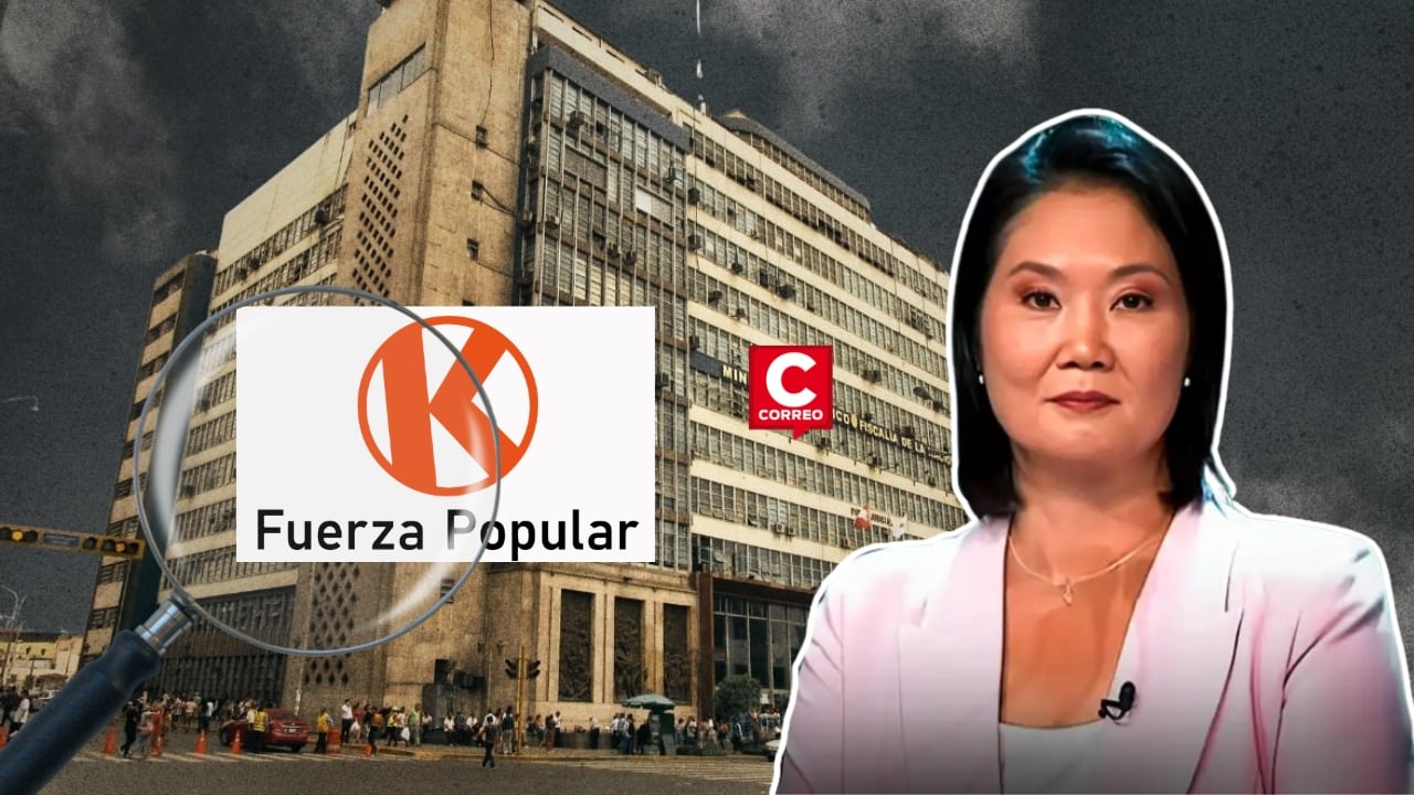 Keiko Fujimori anuncia apelación contra multa de más de 160 mil soles impuesta por el JNE a Fuerza Popular. Composición: Diario Correo.