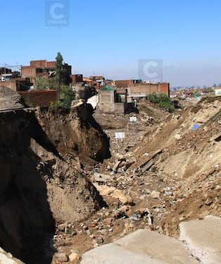 Distritos de Arequipa con riesgo por lluvias