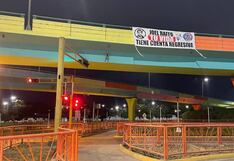 Trujillo: Colocan cartel de amenaza a presidente de Sporting Cristal (VIDEO)