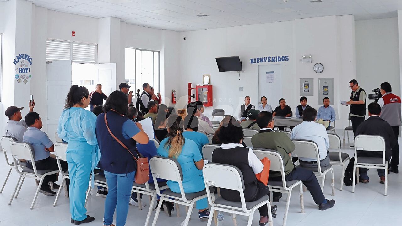 Centro de salud sin capacidad de personal para atención. (Foto: GEC)