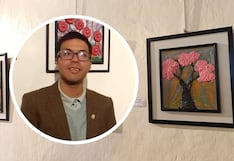 Pintor cusqueño supera barreras de discapacidad motora y lanza su primera exposición
