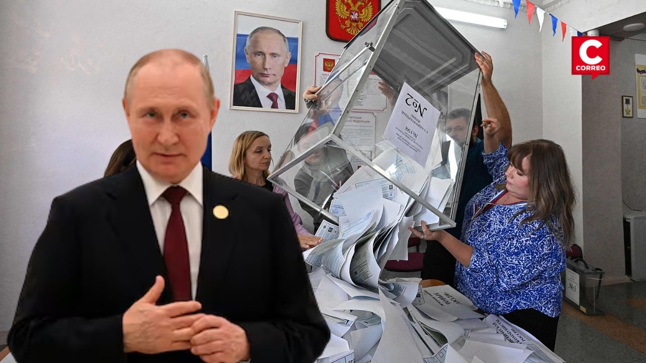 Elecciones legislativas en Rusia: Partido de Vladimir Putin encabeza resultados con 57.31% de votos. Composición: Diario Correo.