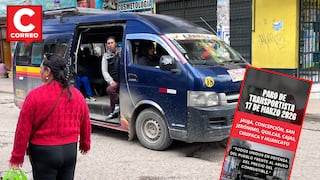 Huancayo: Hoy un sector del transporte acata paro por el alto precio del combustible