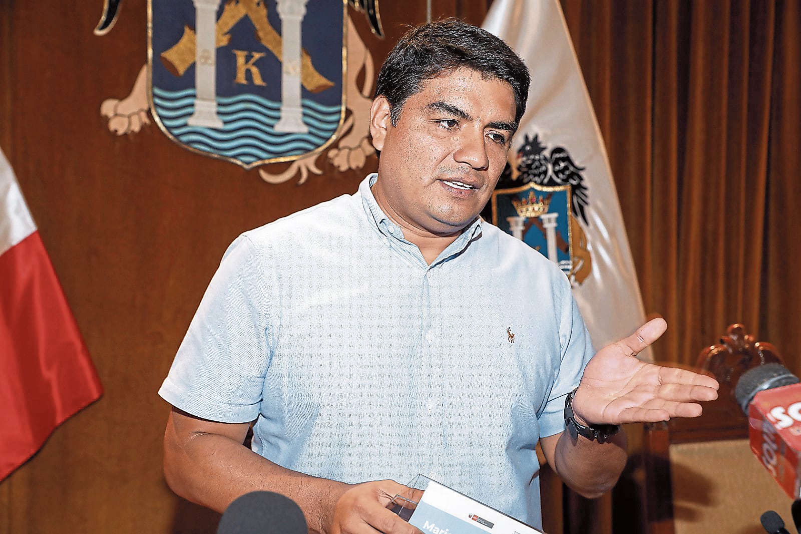Mario Reyna confirmó que pedirá una cita con Keiko Fujimori para abordar temas de seguridad ciudadana y generación de empleo.