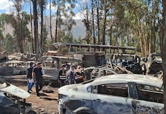 “Cementerio de vehículos calcinados” es depósito de la PNP