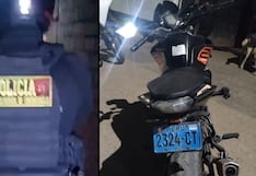 Serenazgo y Policía recuperan motocicleta robada en Trujillo