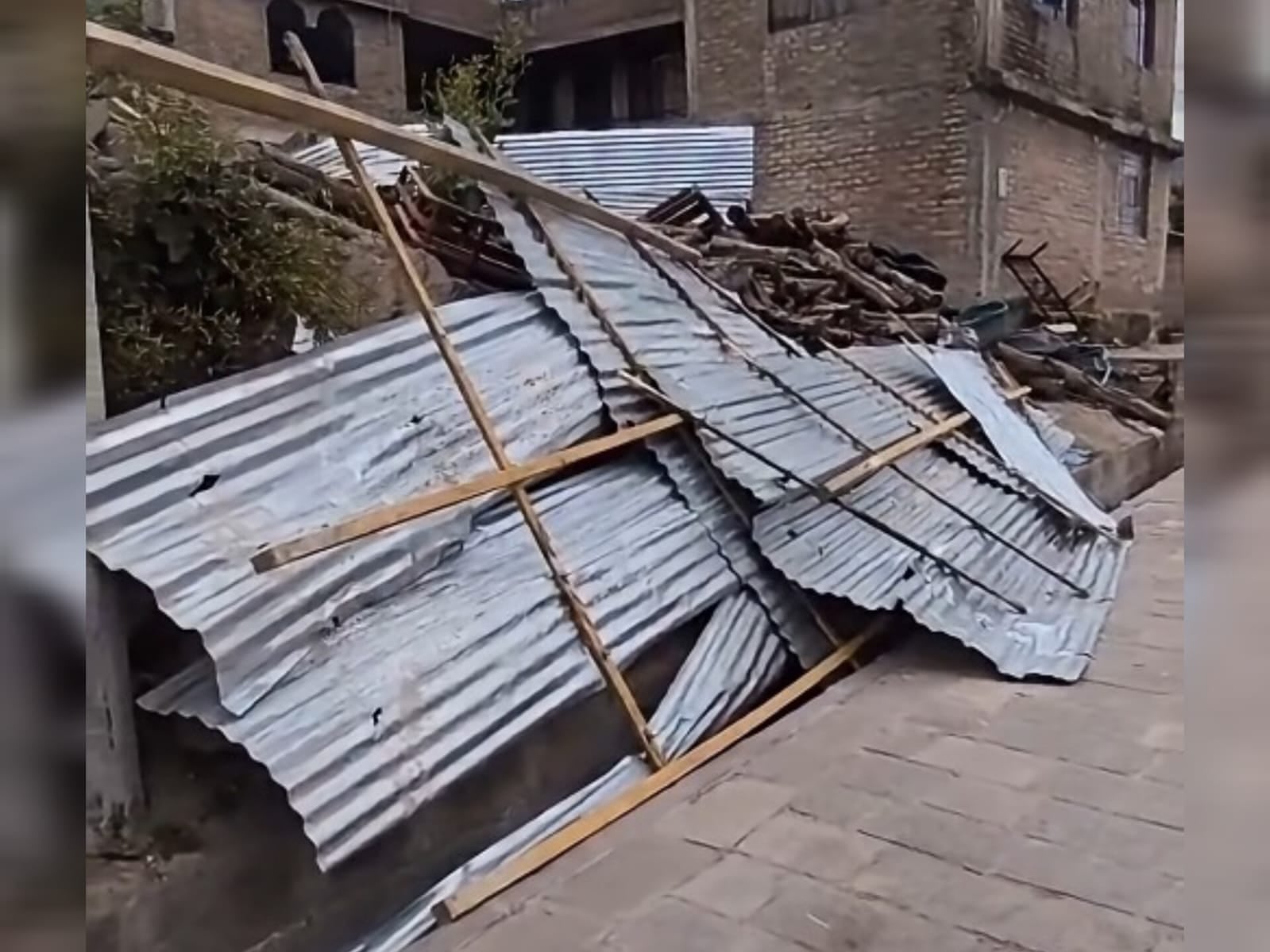 Arequipa: 20 viviendas dañadas por fuertes vientos en Chuquibamba