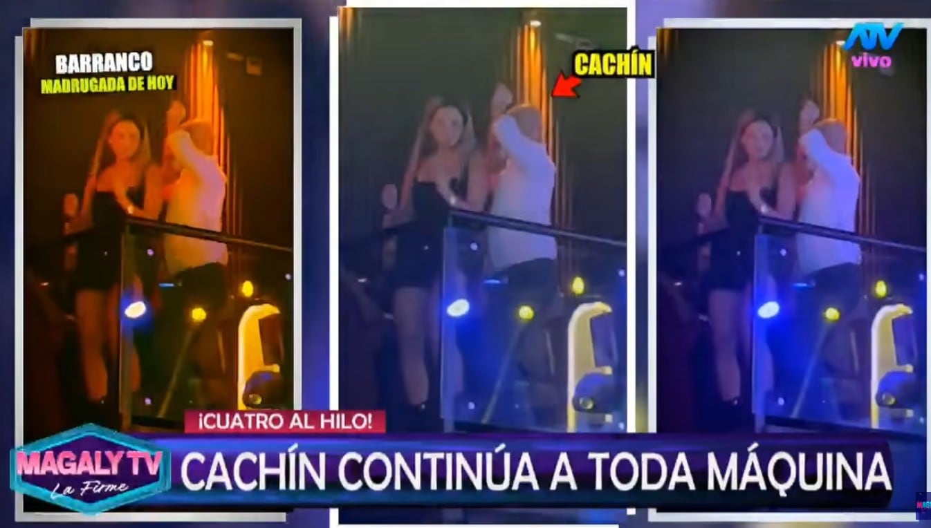 La popular Urraca comentó que, al parecer, al actor le gusta que lo vean disfrutar de su soltería y que está experimentando una segunda juventud.