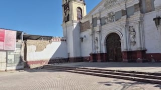 Sismo de 6.1 deja daños en la Catedral de Ica: pared colapsó tras fuerte movimiento (VIDEO)