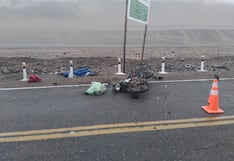 Tacna: Dos varones pierden la vida en choque frontal de moto y camioneta