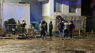 Lluvias dejan dos muertos en Arequipa: Mujer fue arrastrada por torrentera y hombre falleció por impacto de rayo