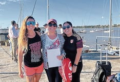 Milagros Carazas, un ejemplo de perseverancia quien cruzó el Río de la Plata