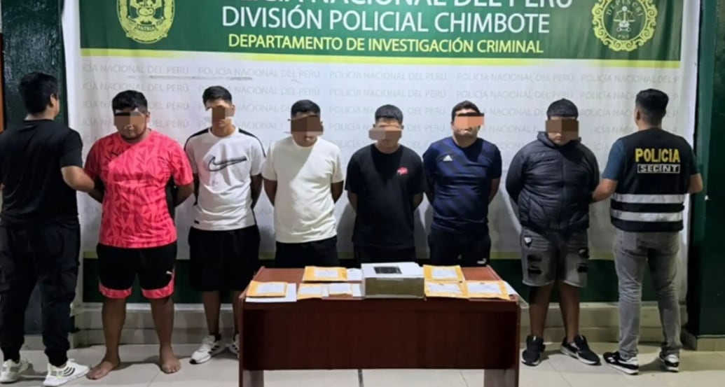 Operativos en Nuevo Chimbote y Chimbote dejaron detenidos, armas incautadas y equipos bajo análisis. FOTO: ANDINA