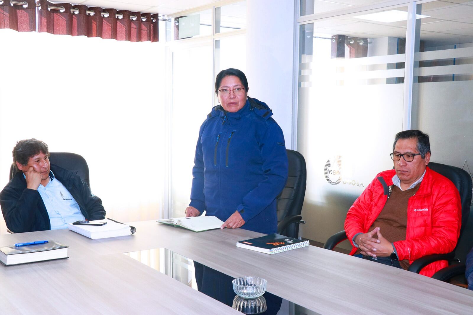 Nueva gerenta de operaciones de Emsapuno tiene amplia experiencia. Foto/Difusión.
