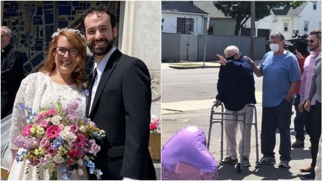 Abuelo de 99 años venció al COVID-19 a tiempo para ir a la boda de su nieta