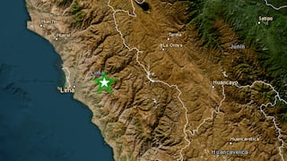 Temblor de magnitud 4.1 remeció Lima esta mañana, informó el IGP