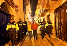Refuerzan patrullaje en el Centro Histórico de Cusco