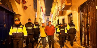 Refuerzan patrullaje en el Centro Histórico de Cusco.