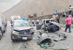 Huarochirí: dos mujeres de Jauja mueren y nueve personas quedan heridas tras choque múltiple