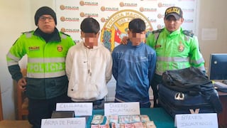 Detenidos por asalto a diez personas en Yarowilca, Huánuco