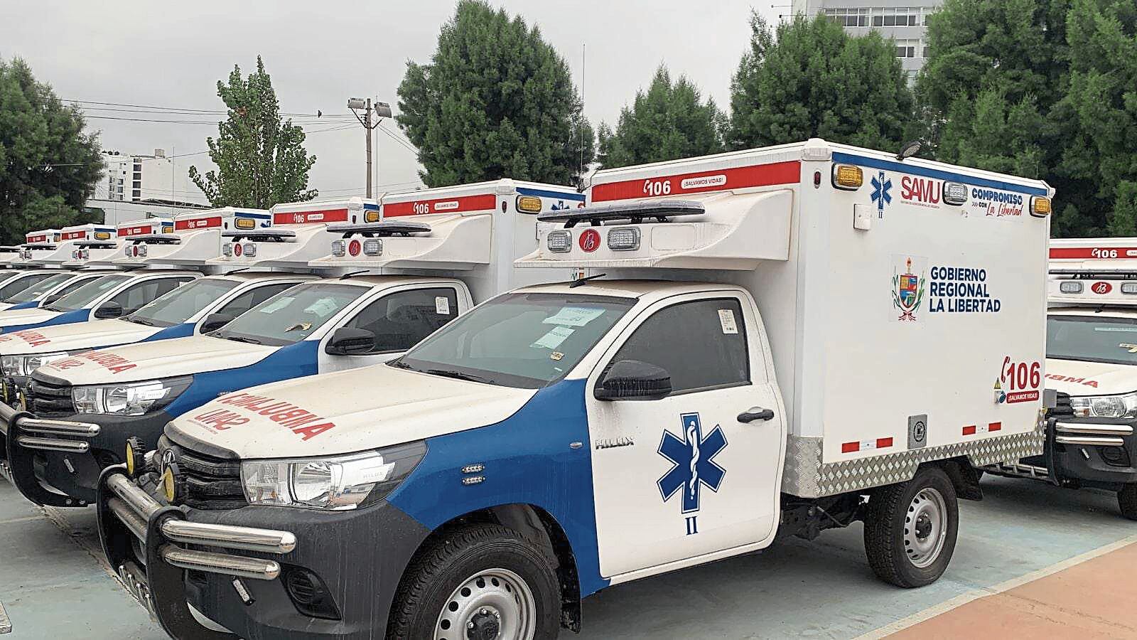 Las adquirieron en la gestión del exgobernador Manuel Llempén y llegaron en abril de este año, ya en la administración de César Acuña; pero hubo problemas para tramitar la tarjeta de propiedad.