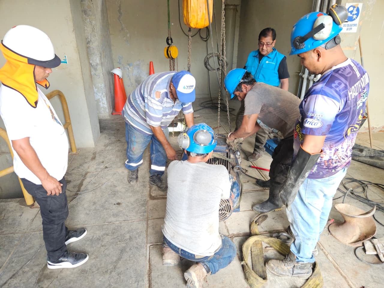 Inspección de EBAR de Piura y San José.