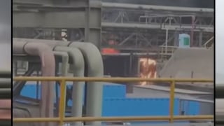Incendio en refinería de Cajamarquilla deja cuatro trabajadores heridos en Lurigancho-Chosica