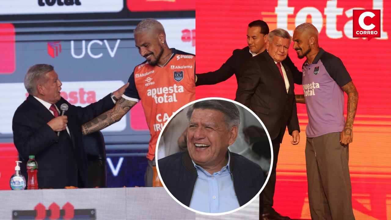 ¿Qué dijo César Acuña en la presentación de Paolo Guerrero en la UCV?