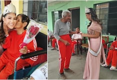 Reina de la Vendimia Iqueña compartió jornada de confraternidad con adultos mayores