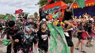 Piura: El corso del carnaval del distrito de Colán fue una locura