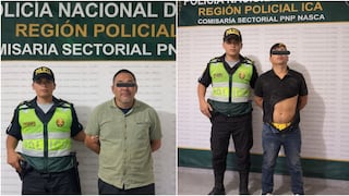 Nasca: detienen a presuntos integrantes de la banda “Los tarjeteros del sur”