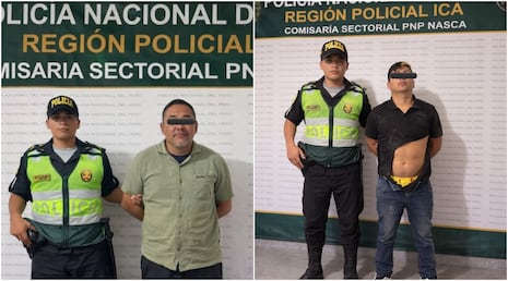 Nasca: detienen a presuntos integrantes de la banda “Los tarjeteros del sur”