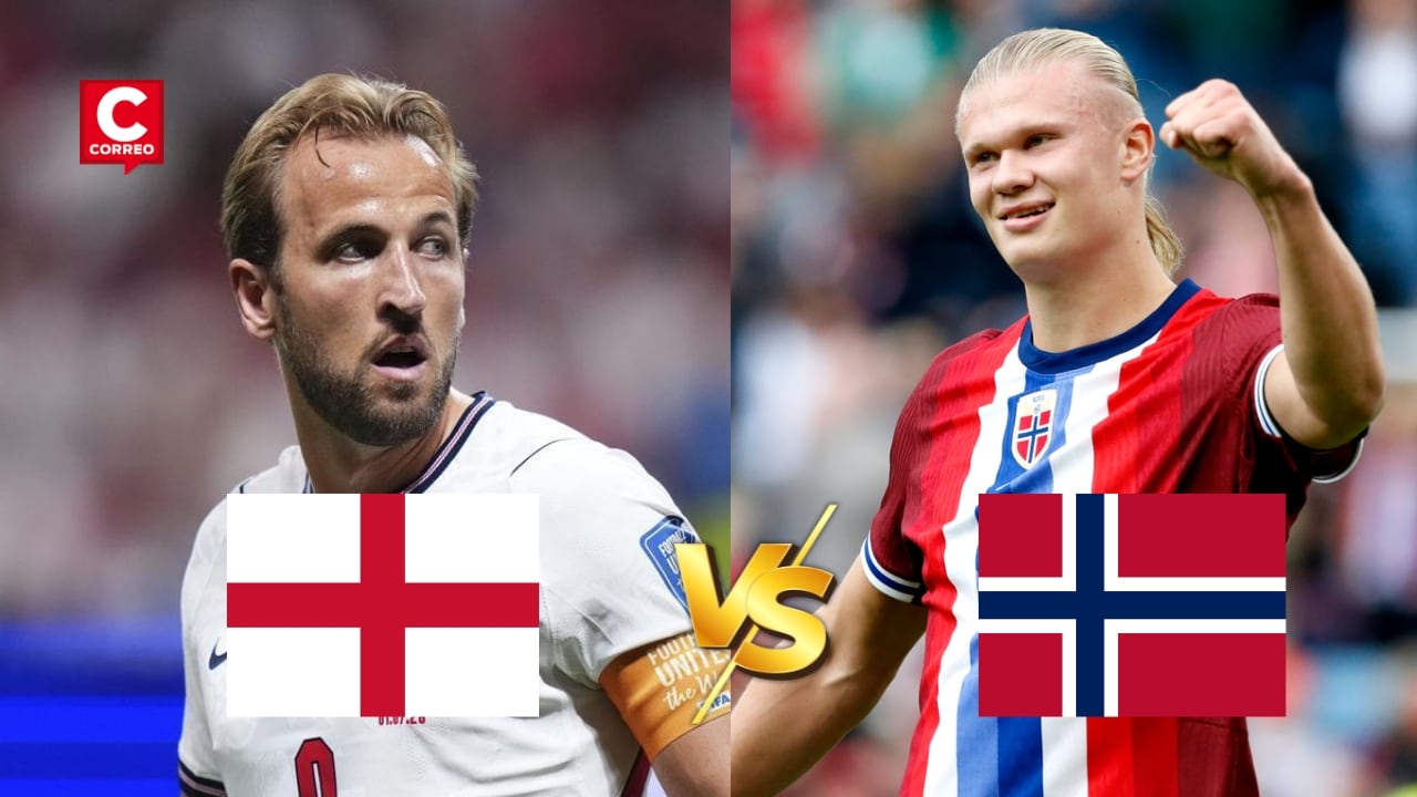 Haaland vs. Kane hoy EN VIVO ¿Dónde ver el partido entre Noruega e Inglaterra por los cuartos de final?. Composición: Diario Correo.