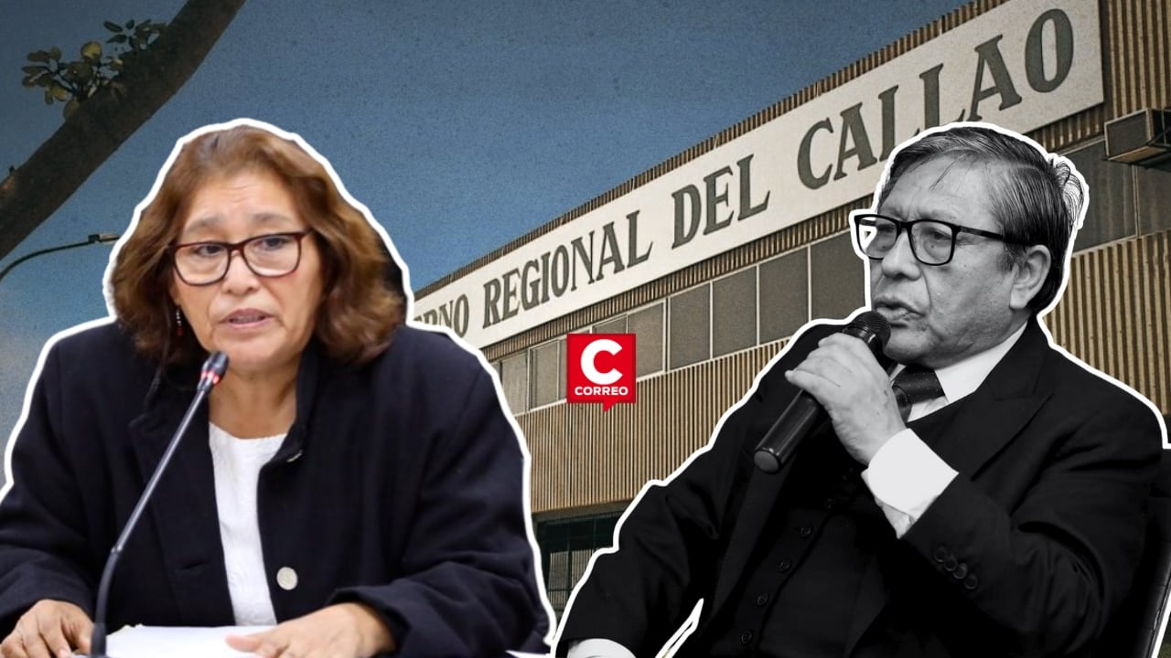 Callao: Edita Vargas solicita protección policial y niega retorno de Ciro Castillo al Gobierno Regional. Composición: Diario Correo.