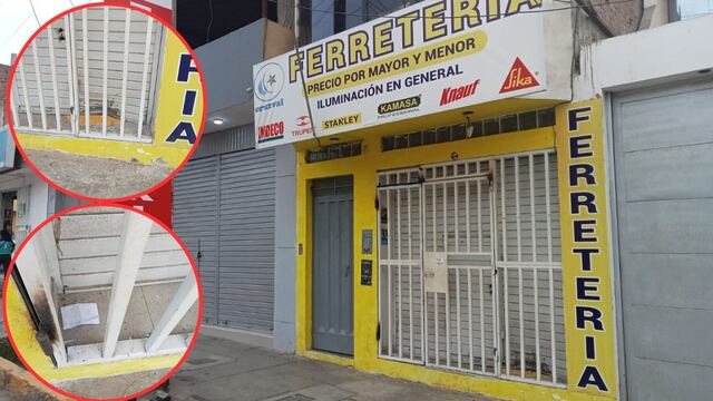 Trujillo: Detonan dinamita en ferretería de El Porvenir