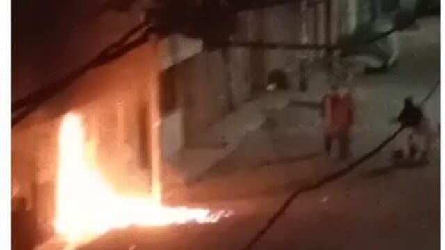 Atentan con bombas “molotov” contra vivienda en Alto de la Alianza