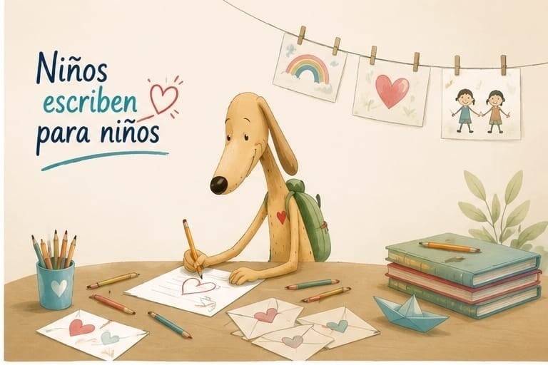 "Niños que escriben para niños": escolares compartirán cuentos con pacientes con cáncer