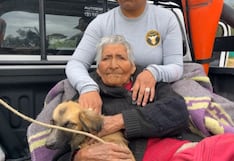 Rescatan a adulta mayor y a su mascota “Peque” en situación de abandono en Huancayo