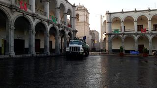 Recogieron nueve toneladas de residuos sólidos en el Cercado de la ciudad de Arequipa (EN VIVO)