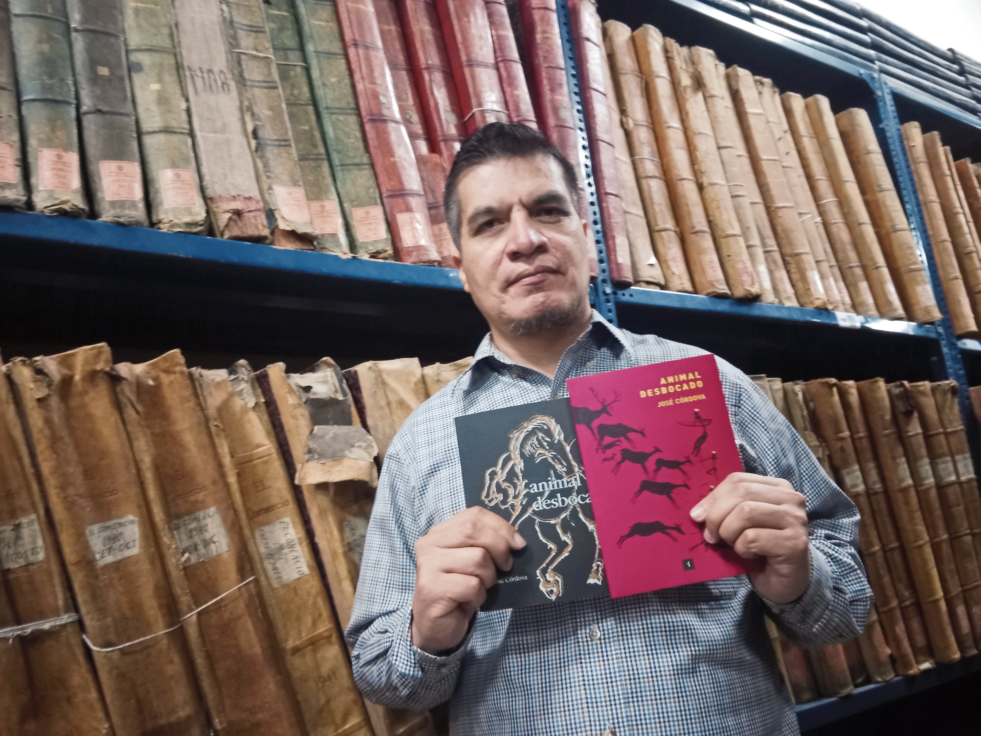 José Córdova, escritor y editor en Arequipa. Foto: Cortesía.