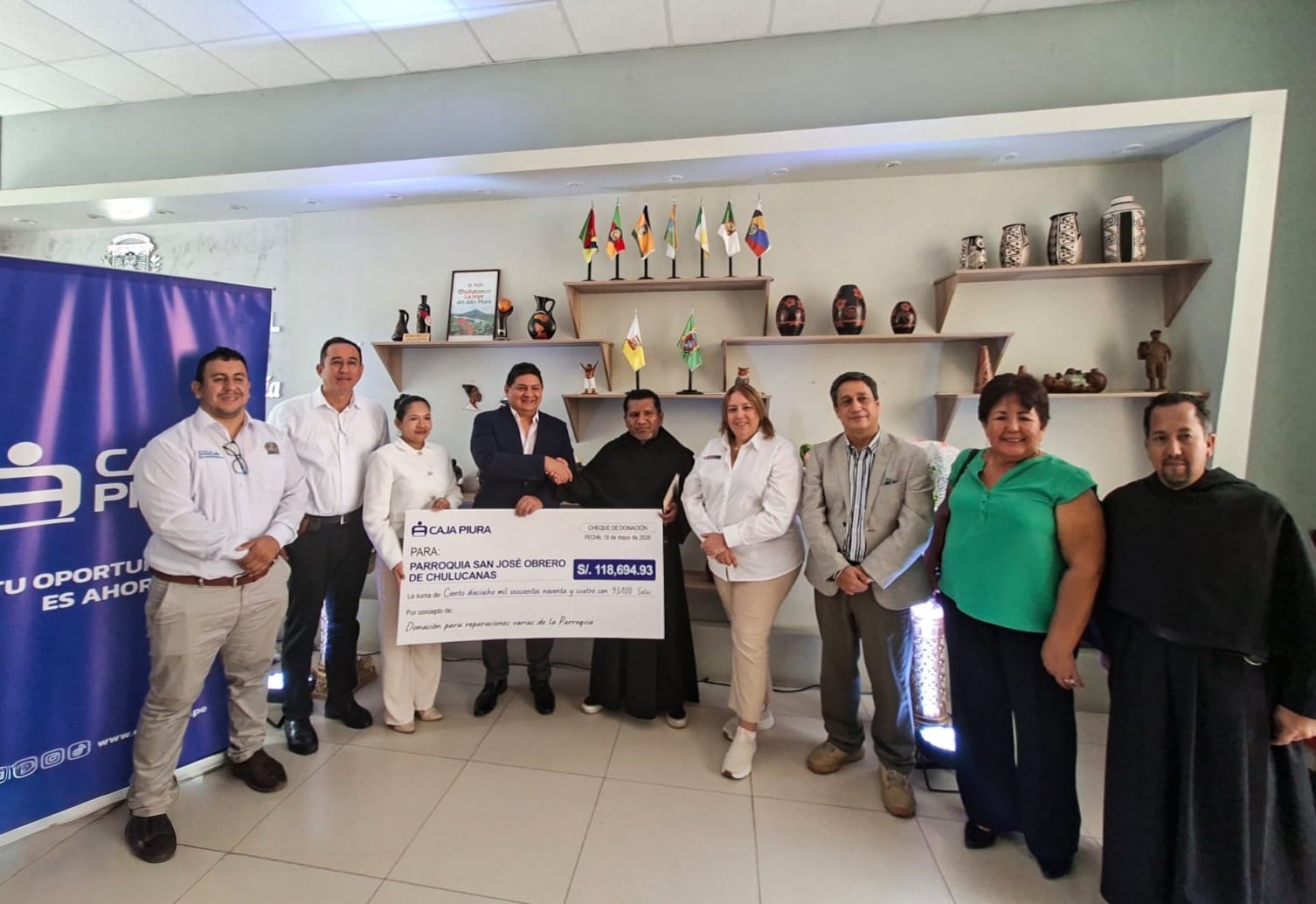 Inversión privada para mejorar la Ruta del Papa en Chulucanas