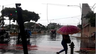 Alerta por lluvias intensas en la selva este lunes y martes