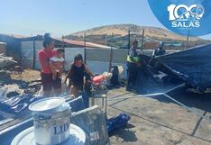 Ica: Municipalidad de Salas brindó apoyo a familia afectada por incendio en Villa Rotary Nueva Esperanza